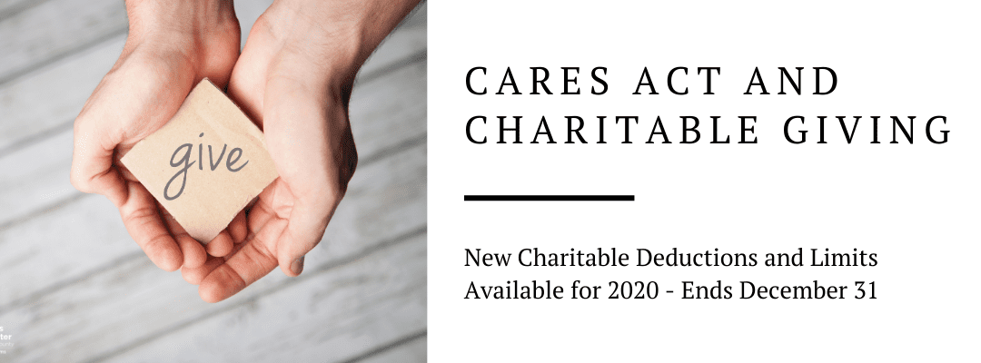 2020 Charitable Tax Information