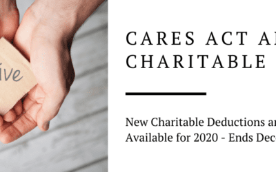 2020 Charitable Tax Information