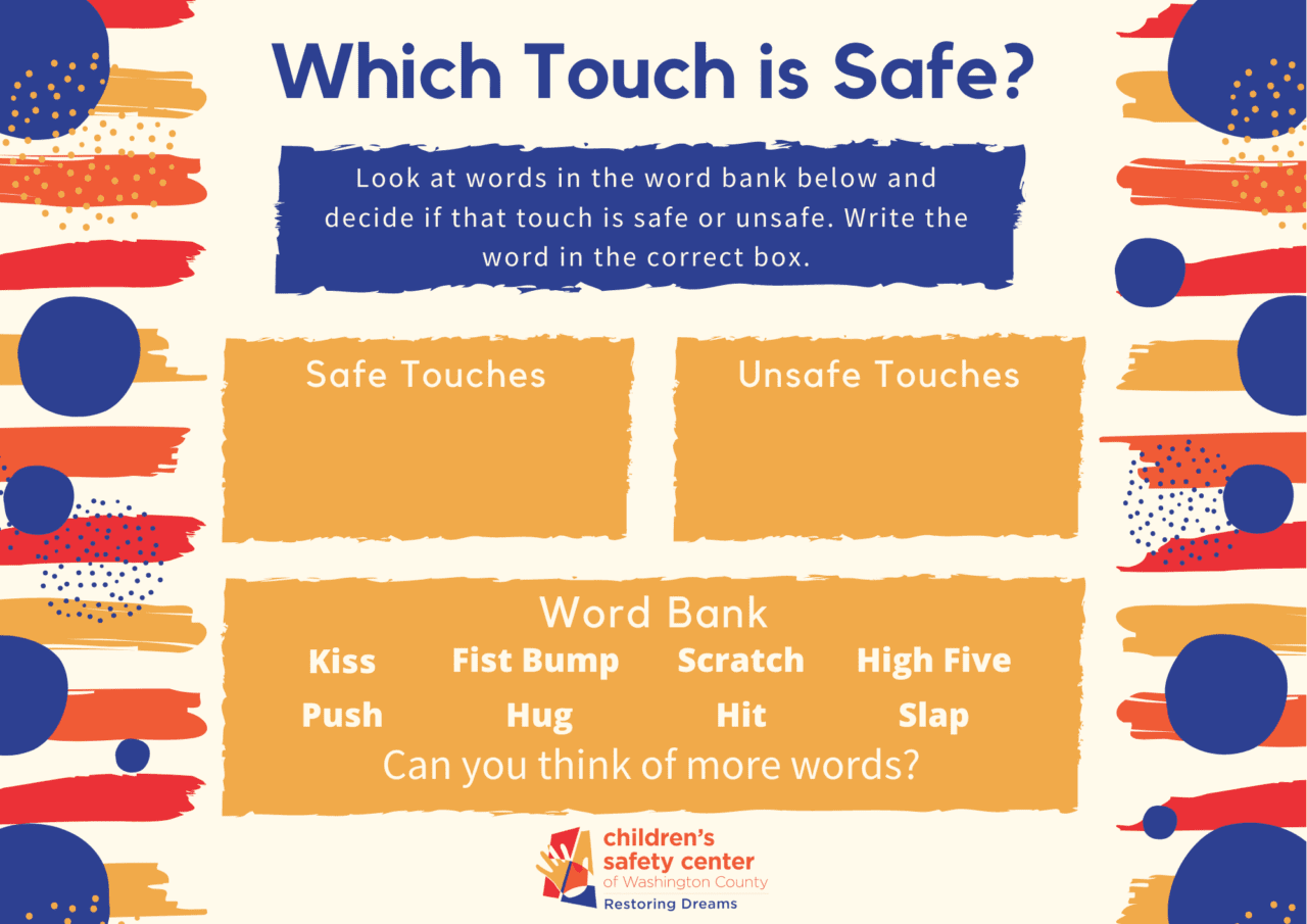 Safe And Unsafe Situations For Kids