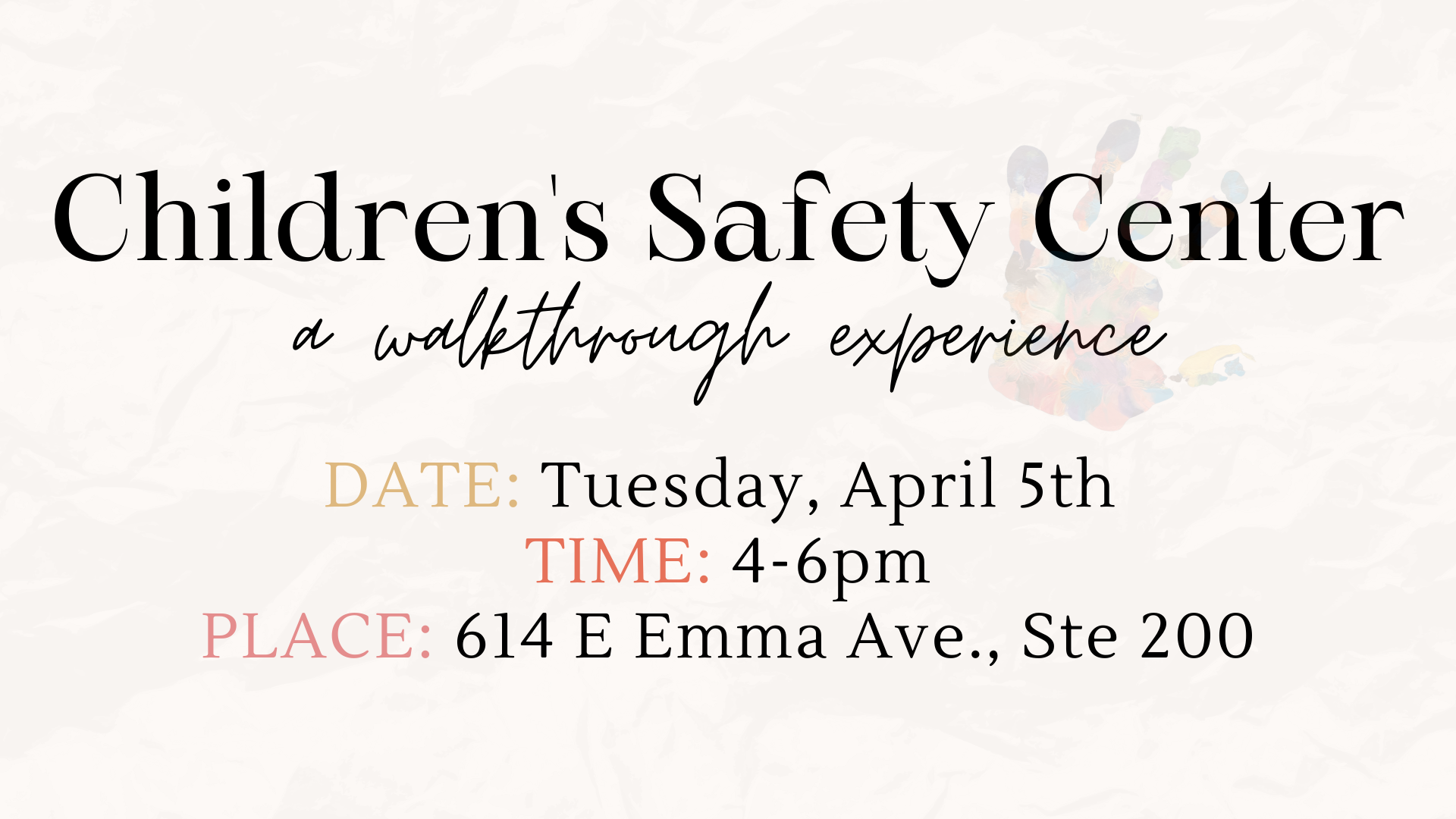 CSC Interactive Open House Children’s Safety Center of Washington County
