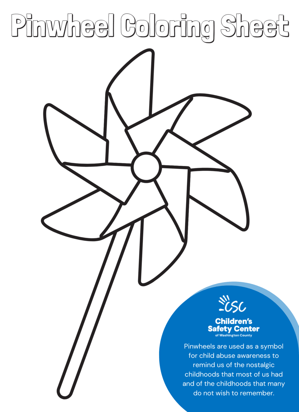 Free Resources | Children’s Safety Center of Washington County